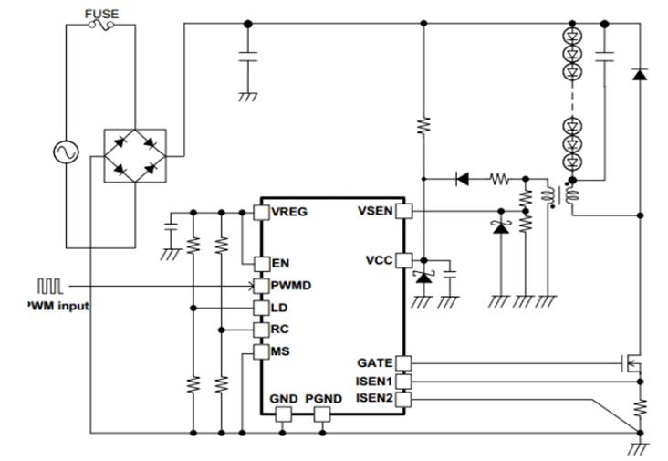 Dự án thiết kế, chế tạo và sản xuất thử nghiệm IC tích hợp cho đèn LED